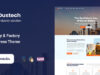 Dustech – WordPress-Layout für Industrie und Fabrik