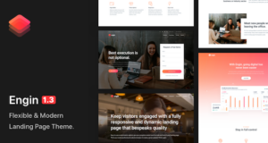 Engin – Mehrzweck-Landingpage-WordPress-Vorlage