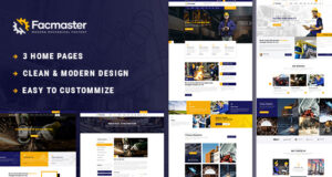 Facmaster – Fabrik- und Industrie-WordPress-Template