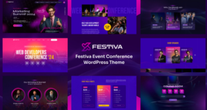 Festiva – WordPress-Template für Veranstaltungen und Konferenzen