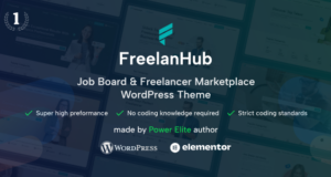 Freelanhub – Jobbörse und Freelance-Marktplatz-WordPress-Vorlage