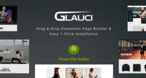 Glauci – WordPress-Vorlage für Fitness und Fitnessstudio