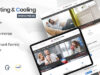 HeaCool – WordPress-Layout für Heizung und Klimaanlage