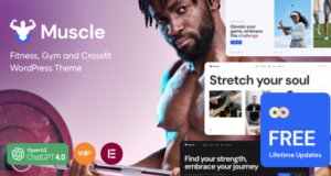 Muscle – WordPress-Template für Sportzentrum und Solarium