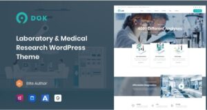 Ninedok – WordPress-Layout für Labor und Forschung