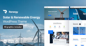 R-energy – Solar and Renewable Energy WordPress Layout