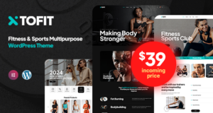 Tofit – WordPress-Template für Fitness und Fitnessstudio