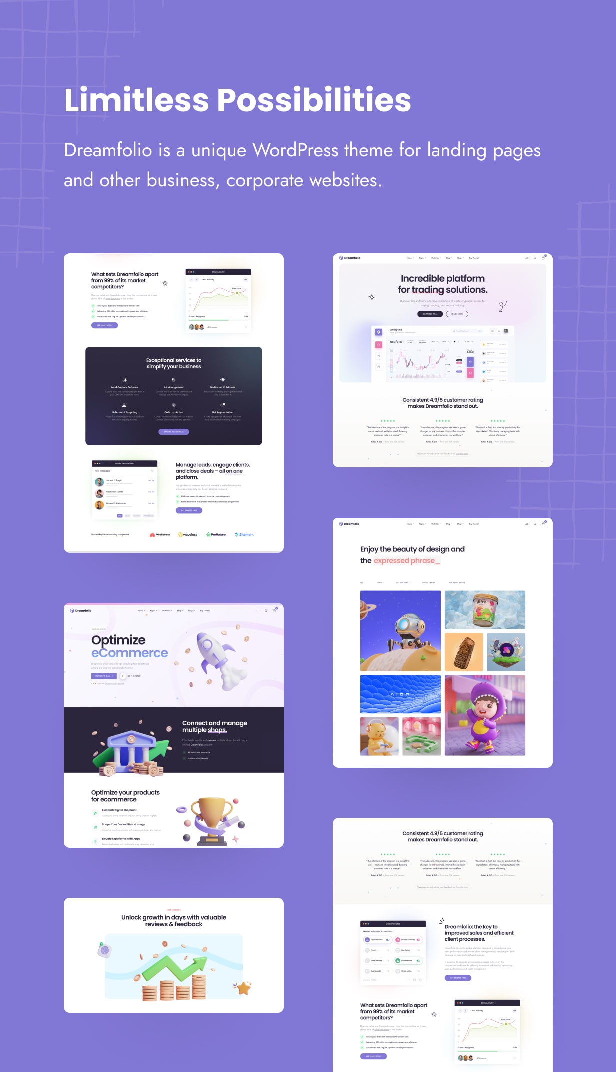 Dreamfolio-Thema