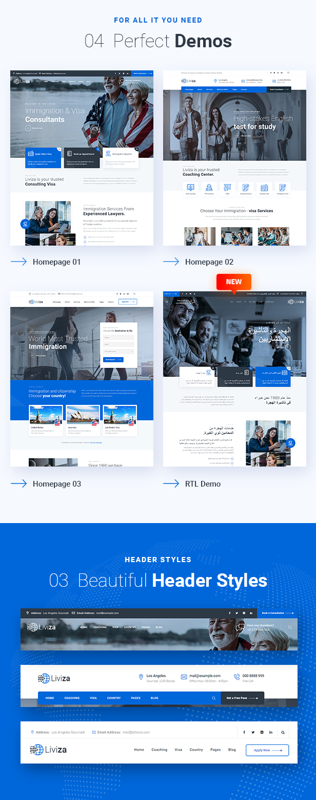 Liviza WordPress-Theme