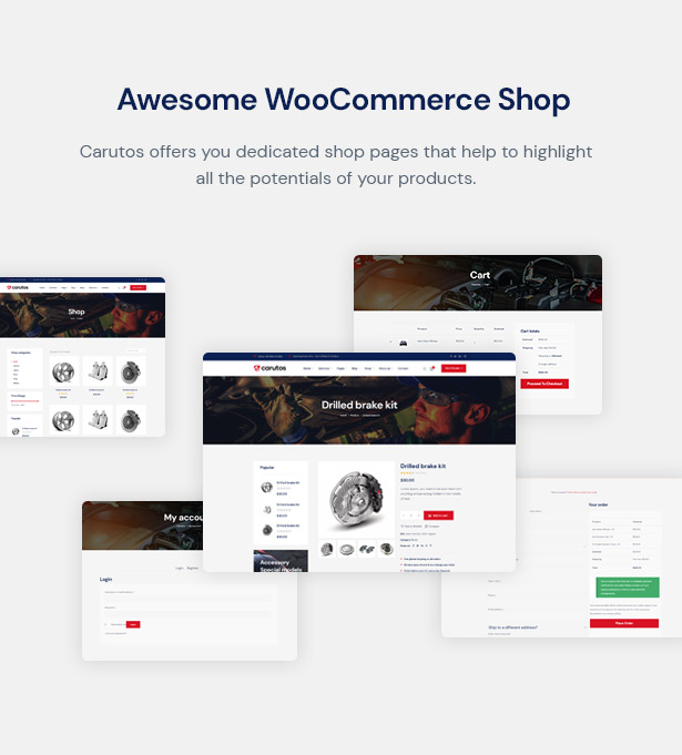 Carutos Auto Parts WordPress Theme - Awesome WooCommerce Shop