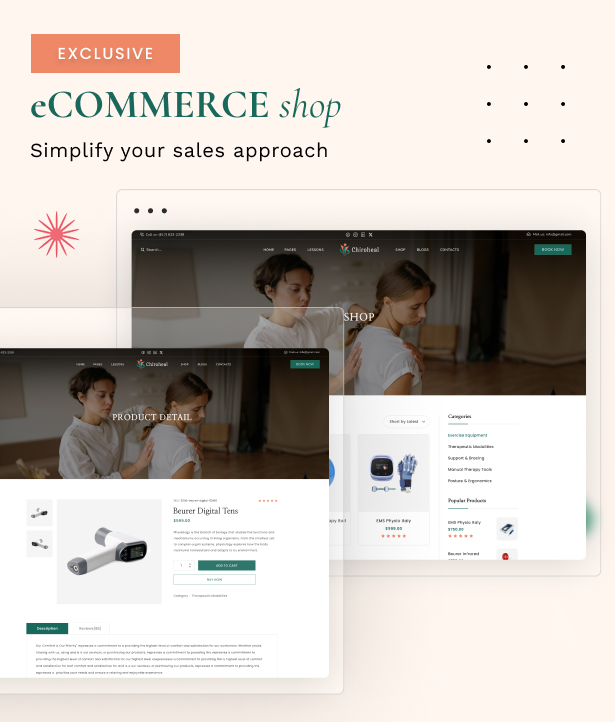 ChiroHeal – Chiropraktiker und Physiotherapie Wellness WordPress Theme – 8