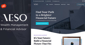 Aeso – WordPress-Layout für Finanzberater