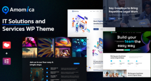 Anomica – IT-Lösungen und Dienstleistungen WordPress Layout + RTL