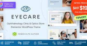Augenpflege – WordPress-Layout für Augenklinik und Familienoptiker