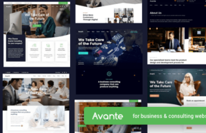 Avante | Business Consulting WordPress