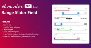 Bereichsschiebereglerfeld für Elementor-Formular