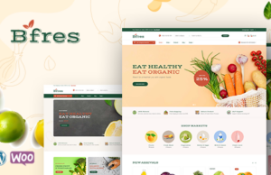 Bfres – WooCommerce-Template für Bio-Lebensmittel