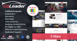 CaLeader – WordPress-Layout für Autohändler