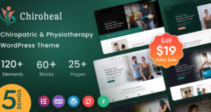 ChiroHeal – Chiropraktiker- und Physiotherapie-Wellness-WordPress-Template