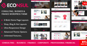 Econsul – Beratungs-WordPress-Layout