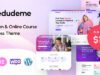 Edudeme – WordPress-Vorlage für Bildung und Online-Kurse