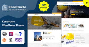 Konstructo – WordPress-Layout für Bau und Architektur