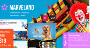 Marvelland – Themenpark- und Festival-WordPress-Template