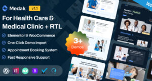 Medak – Elementor-WordPress-Template für Ärzte und Gesundheitskliniken