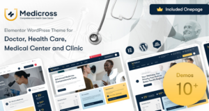 Medicross – Medizinisches WordPress-Vorlage