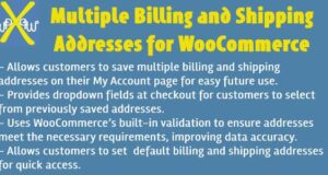 Mehrere Rechnungs- und Lieferadressen für WooCommerce Checkout