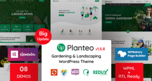 Planteo – WordPress-Layout für Garten- und Landschaftsbau