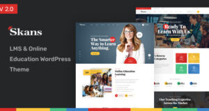 Skans – WordPress-Template für Bildung