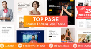 Startseite – Coaching-Online-Kurs-Landingpage WordPress