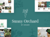 SunnyOrchard – Landschafts- und Gartenthema