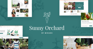SunnyOrchard – Landschafts- und Gartenthema