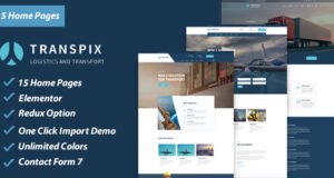Transpix – Logistiklager-WordPress-Template