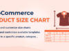 WooCommerce-Produktgrößentabelle