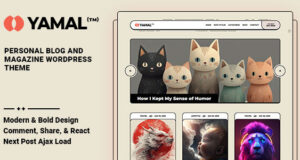 Yamal – WordPress-Layout für Blogs und Zeitschriften