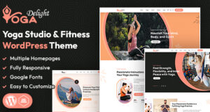 Yoga-Genuss | Yoga Studio & Fitness WordPress-Template