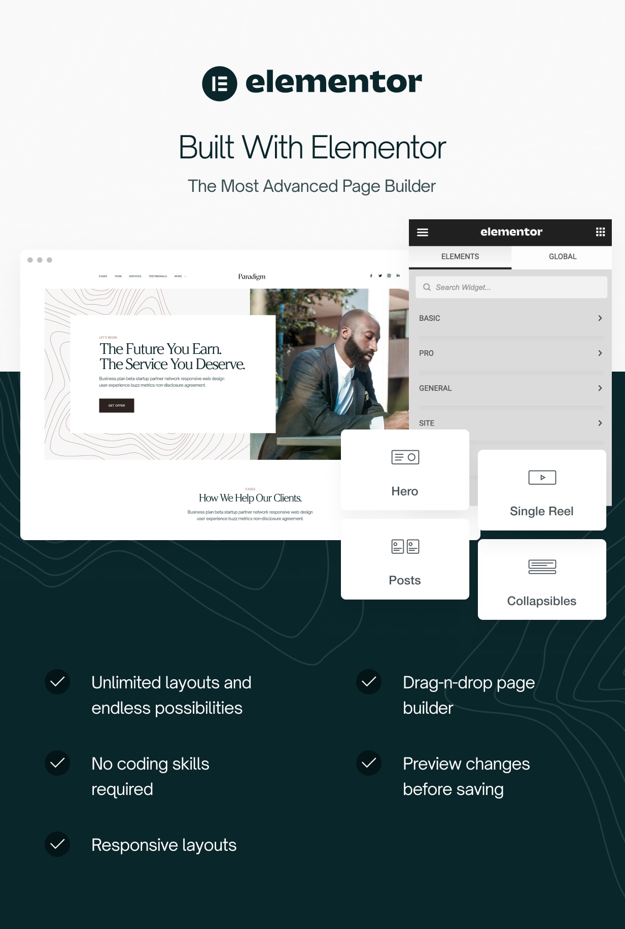 Paradigm – Multi-Konzept-Theme für Unternehmen – 3