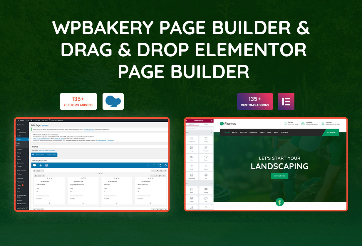 Planteo – WordPress-Theme für Garten- und Landschaftsbau