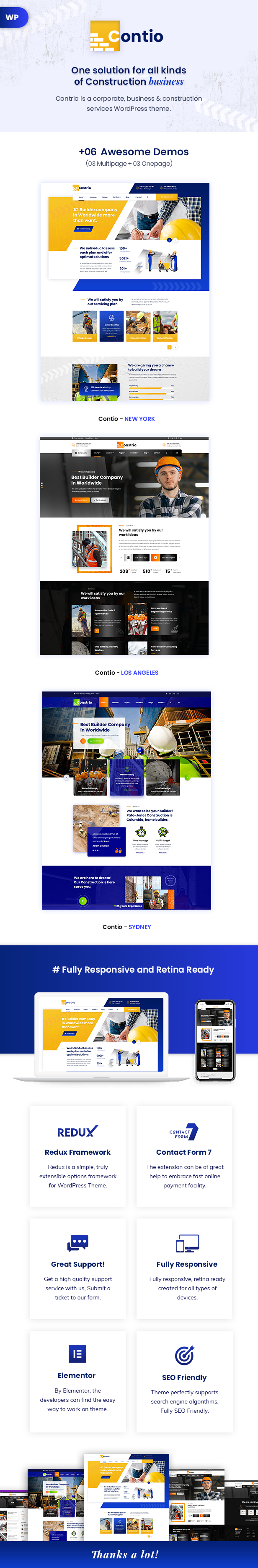 Bau- und Gebäude-WordPress-Theme