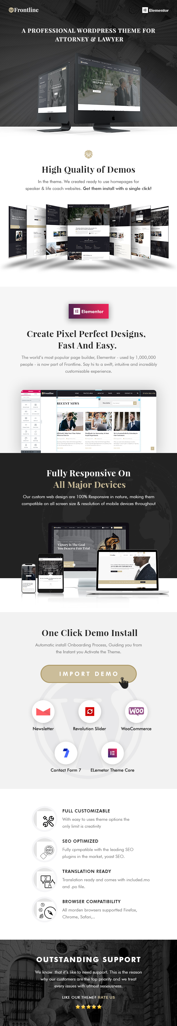 Frontline – Anwalts- und Anwalts-WordPress-Theme – 5