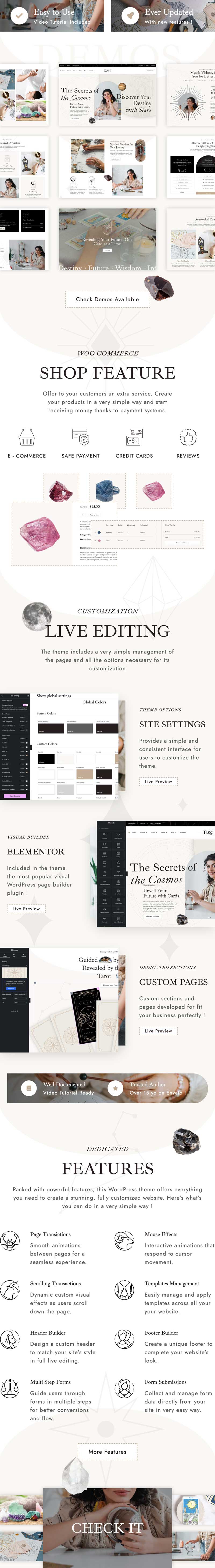 Astrologie-WordPress-Theme