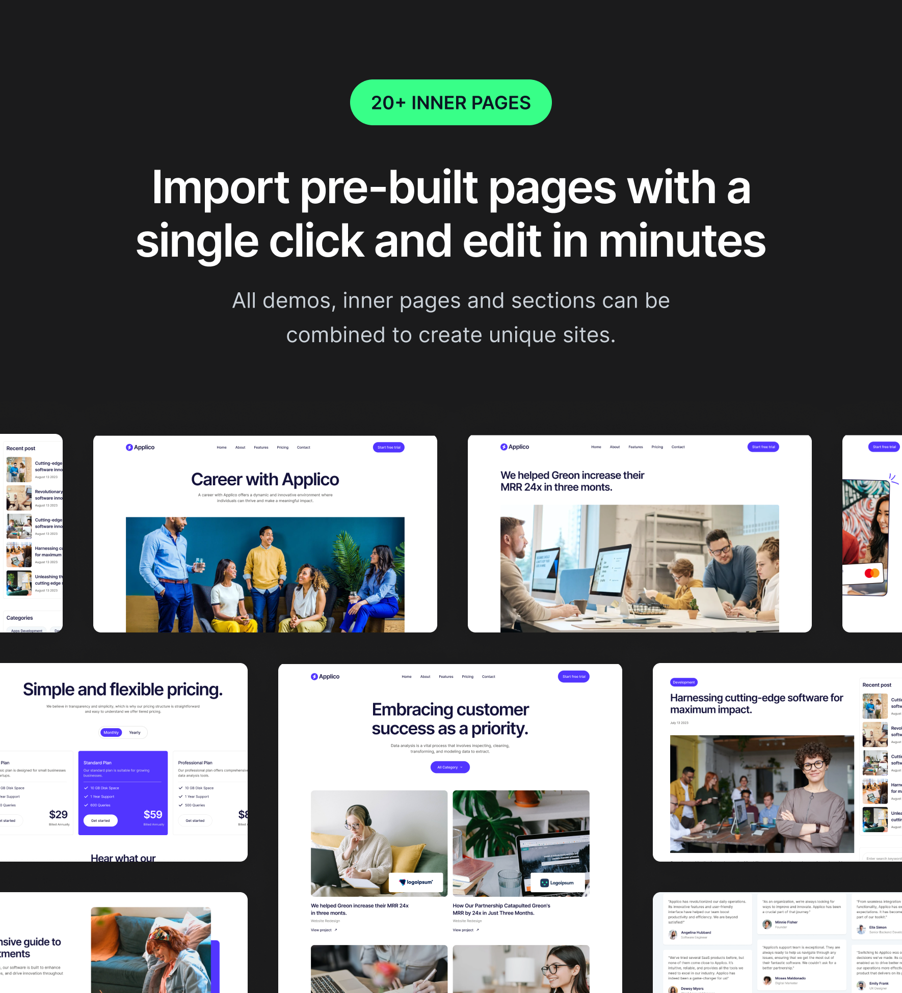 Applico – Startup- und SaaS-WordPress-Theme – 4