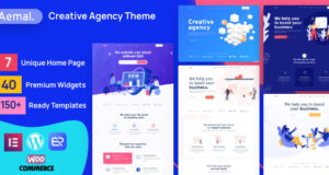 Aemal – WordPress-Template für Startup-Unternehmen