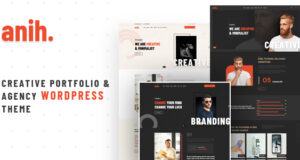 Anih – WordPress-Layout für Kreativagenturen