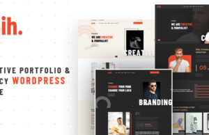 Anih – WordPress-Layout für Kreativagenturen