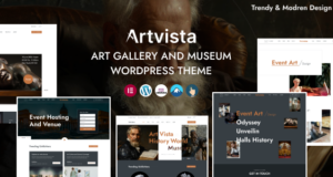 Artvista – WordPress-Layout für Kunstgalerie und Museum