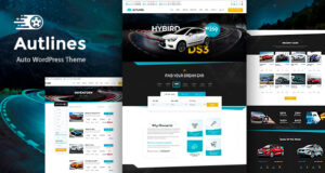 Autlines – Automobil-WordPress-Layout